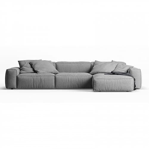 диван с оттоманкой Сидней, ткань Лигурия 04